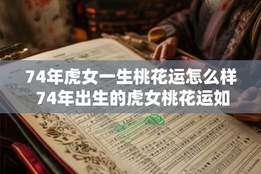 74年虎女一生桃花运怎么样 74年出生的虎女桃花运如何