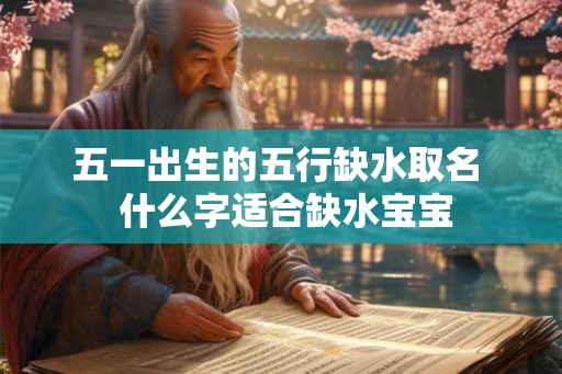 五一出生的五行缺水取名  什么字适合缺水宝宝