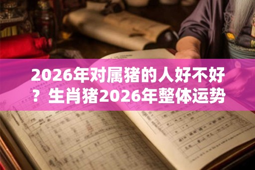 2026年对属猪的人好不好？生肖猪2026年整体运势