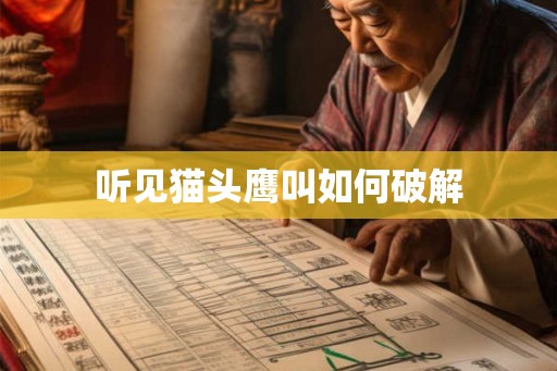 听见猫头鹰叫如何破解