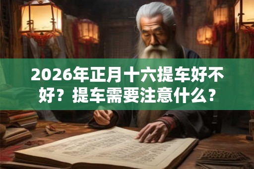 2026年正月十六提车好不好？提车需要注意什么？