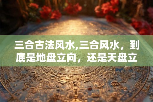 三合古法风水,三合风水，到底是地盘立向，还是天盘立向