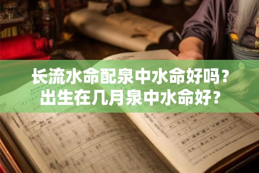 长流水命配泉中水命好吗？出生在几月泉中水命好？