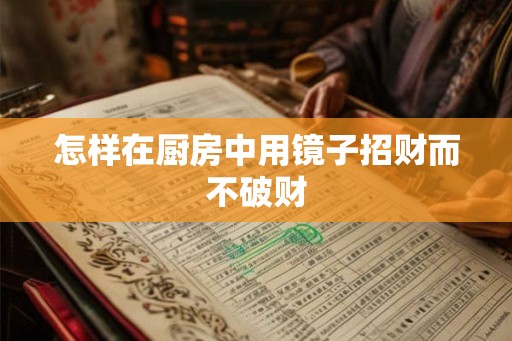 怎样在厨房中用镜子招财而不破财