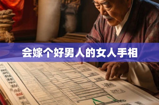 会嫁个好男人的女人手相