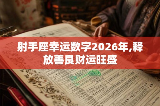 射手座幸运数字2026年,释放善良财运旺盛