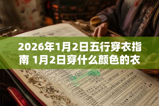 2026年1月2日五行穿衣指南 1月2日穿什么颜色的衣服