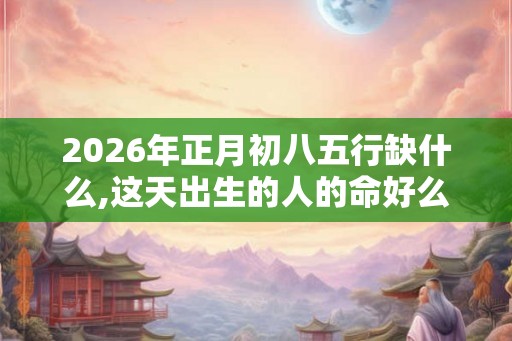 2026年正月初八五行缺什么,这天出生的人的命好么 2026年正月初八五行缺什么,这天出生的人的命好么