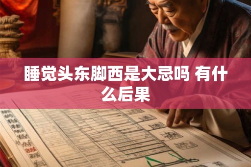 睡觉头东脚西是大忌吗 有什么后果