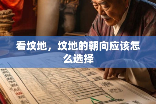 看坟地，坟地的朝向应该怎么选择