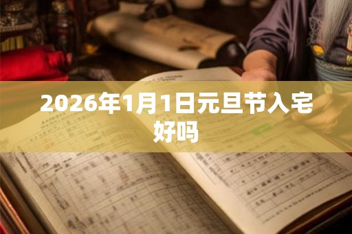 2026年1月1日元旦节入宅好吗