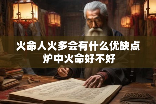 火命人火多会有什么优缺点 炉中火命好不好 火命人火多会有什么优缺点 炉中火命好不好