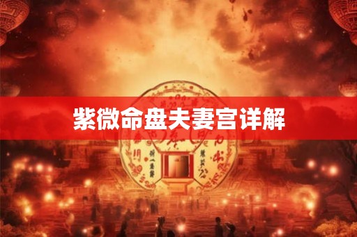紫微命盘夫妻宫详解 紫微命盘夫妻宫详解