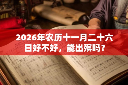 2026年农历十一月二十六日好不好，能出殡吗？