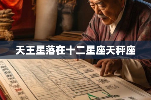 天王星落在十二星座天秤座 天王星落在十二星座天秤座