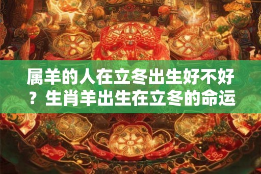 属羊的人在立冬出生好不好？生肖羊出生在立冬的命运好不好？