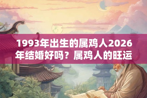 1993年出生的属鸡人2026年结婚好吗？属鸡人的旺运方位？