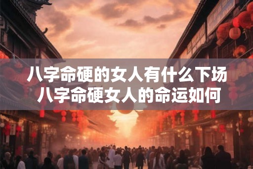 八字命硬的女人有什么下场 八字命硬女人的命运如何