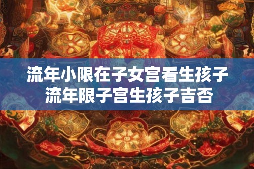 流年小限在子女宫看生孩子 流年限子宫生孩子吉否