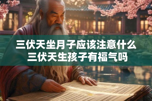 三伏天坐月子应该注意什么 三伏天生孩子有福气吗