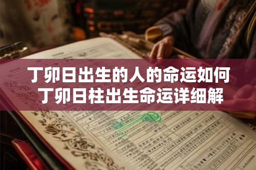 丁卯日出生的人的命运如何 丁卯日柱出生命运详细解析