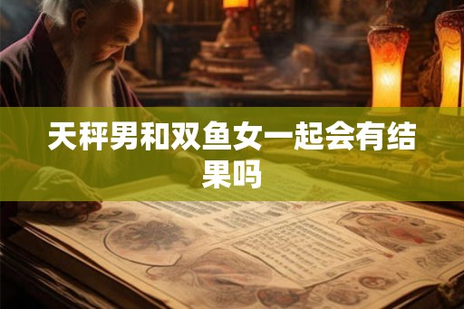 天秤男和双鱼女一起会有结果吗 天秤男和双鱼女一起会有结果吗