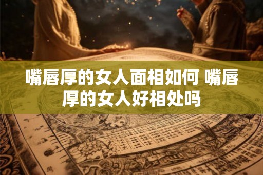 嘴唇厚的女人面相如何 嘴唇厚的女人好相处吗