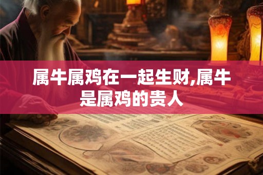 属牛属鸡在一起生财,属牛是属鸡的贵人