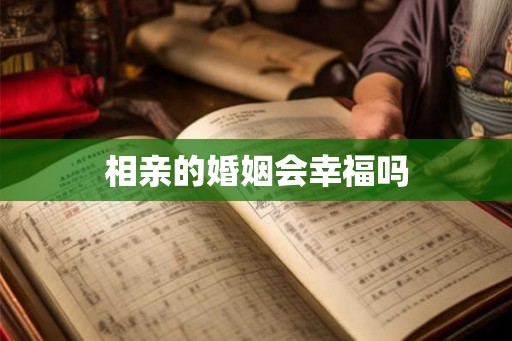 相亲的婚姻会幸福吗 相亲的婚姻会幸福吗