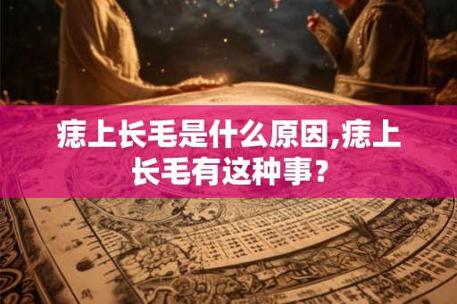 痣上长毛是什么原因,痣上长毛有这种事？