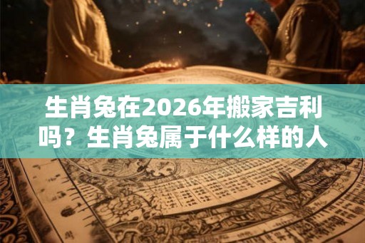 生肖兔在2026年搬家吉利吗？生肖兔属于什么样的人？