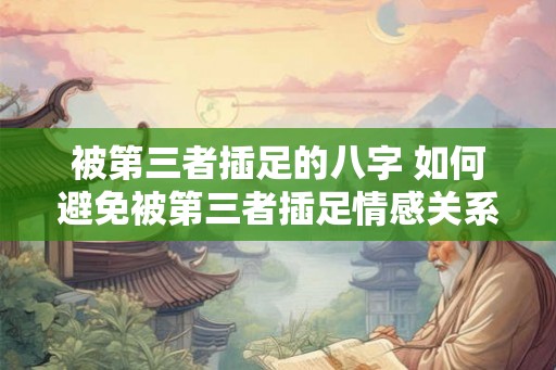 被第三者插足的八字 如何避免被第三者插足情感关系