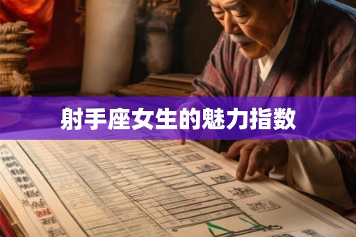 射手座女生的魅力指数 射手座女生的魅力指数