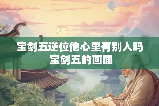 宝剑五逆位他心里有别人吗 宝剑五的画面