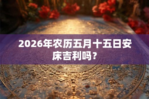 2026年农历五月十五日安床吉利吗? 2026年农历五月十五日安床吉利吗?