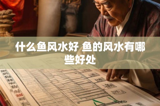什么鱼风水好 鱼的风水有哪些好处