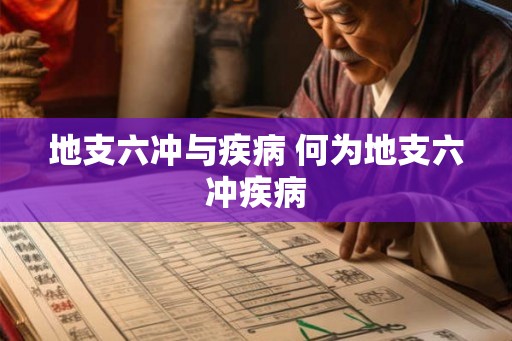 地支六冲与疾病 何为地支六冲疾病