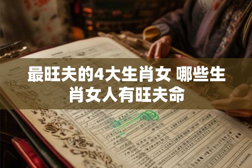 最旺夫的4大生肖女 哪些生肖女人有旺夫命