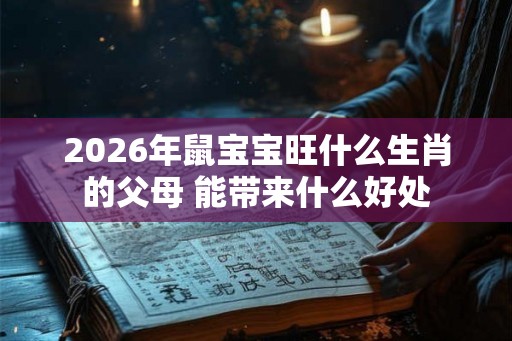 2026年鼠宝宝旺什么生肖的父母 能带来什么好处