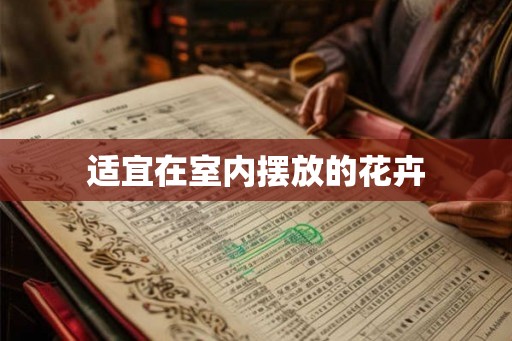 适宜在室内摆放的花卉