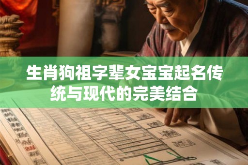 生肖狗祖字辈女宝宝起名传统与现代的完美结合