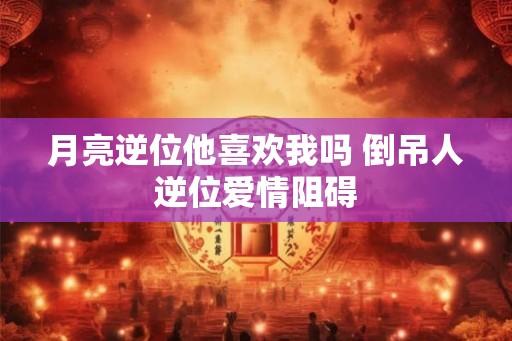 月亮逆位他喜欢我吗 倒吊人逆位爱情阻碍