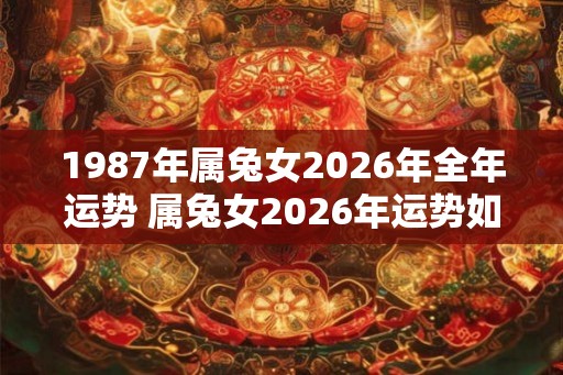 1987年属兔女2026年全年运势 属兔女2026年运势如何 1987年属兔女2026年全年运势 属兔女2026年运势如何