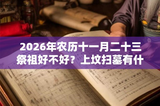 2026年农历十一月二十三祭祖好不好？上坟扫墓有什么禁忌？