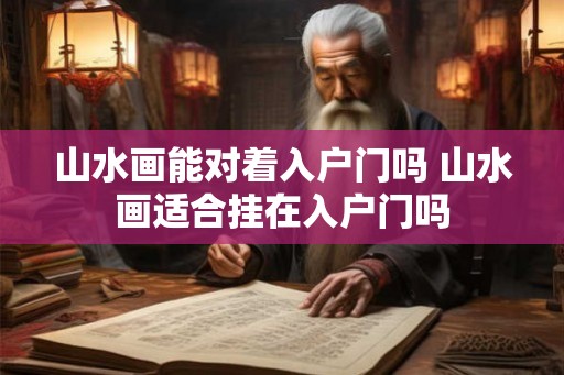 山水画能对着入户门吗 山水画适合挂在入户门吗 山水画能对着入户门吗 山水画适合挂在入户门吗