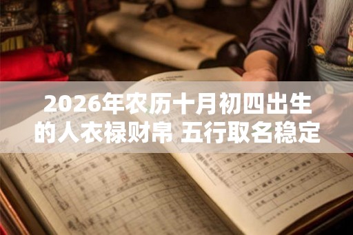 2026年农历十月初四出生的人衣禄财帛 五行取名稳定命格