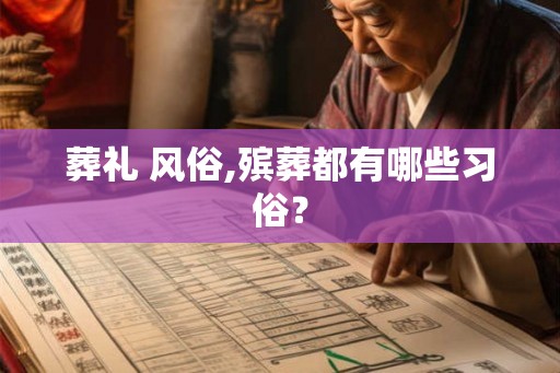 葬礼 风俗,殡葬都有哪些习俗？