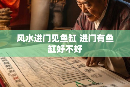 风水进门见鱼缸 进门有鱼缸好不好