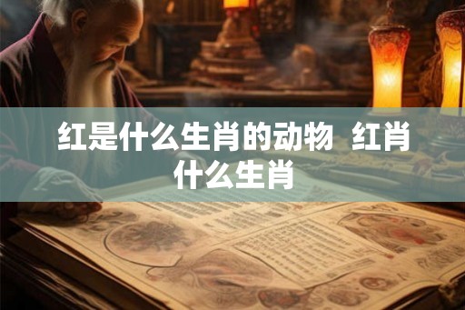 红是什么生肖的动物  红肖什么生肖