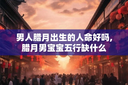 男人腊月出生的人命好吗,腊月男宝宝五行缺什么